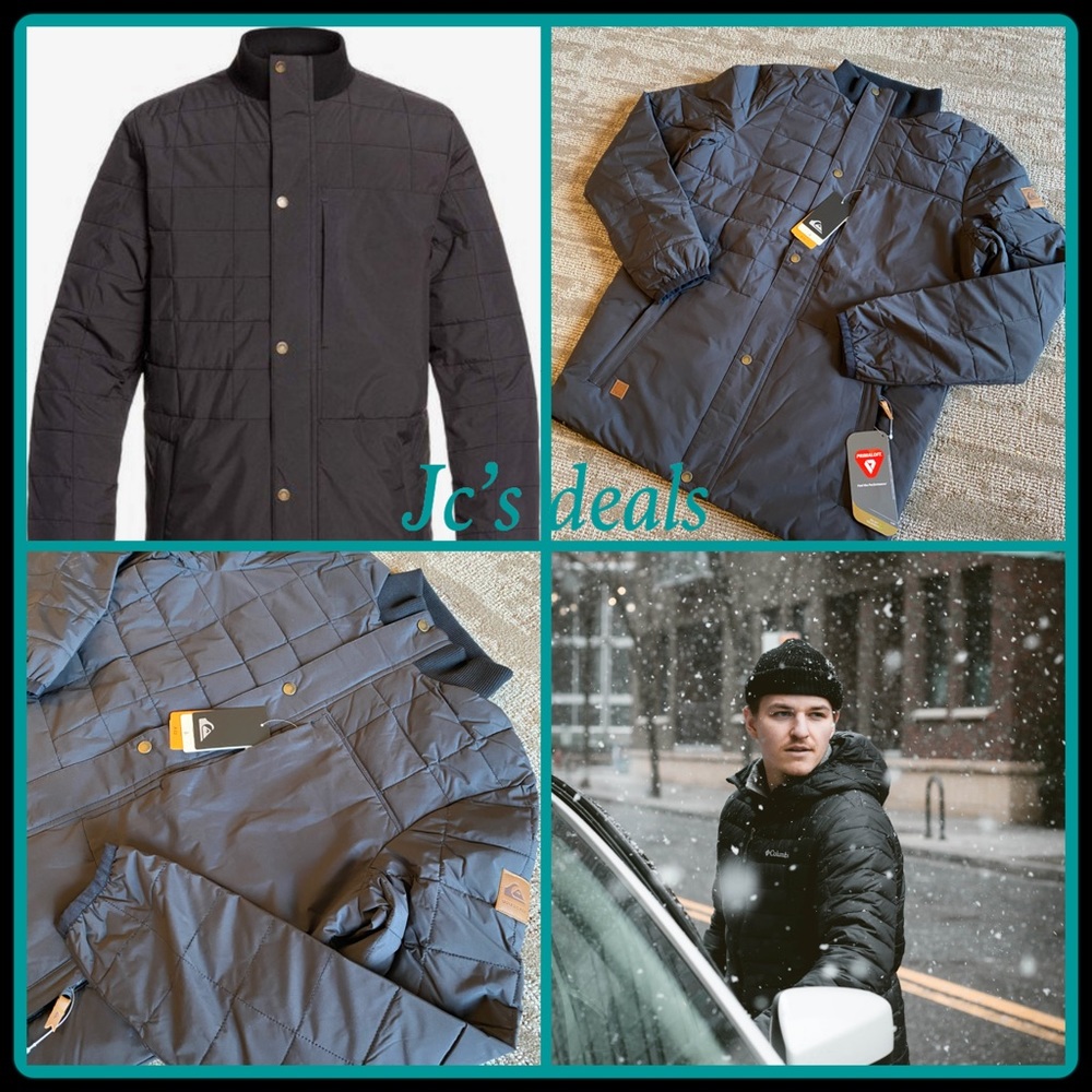 ⛄️ Quiksilver MEN'S CRUISER JACKET primal-oft PERFORMANCE NWT ⛄️